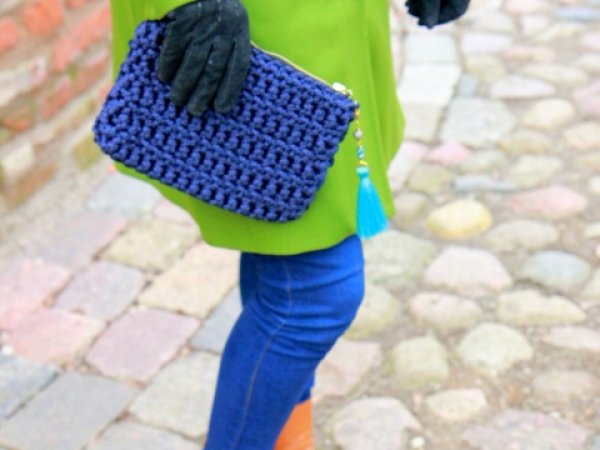 Nerta mėlyna delninė - Handbags & wallets