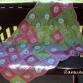 Baby blanket "Spring" - Plaids & blankets - needlework