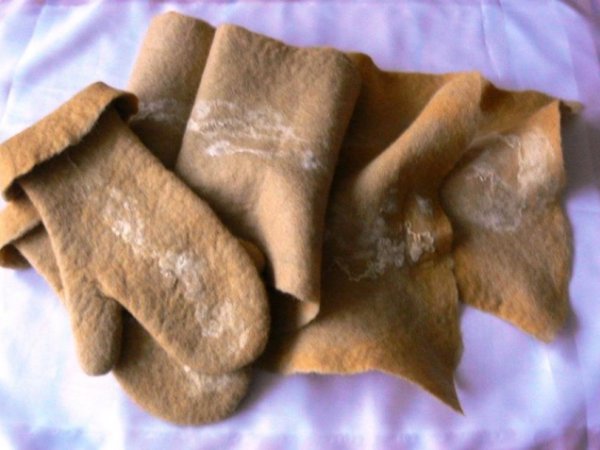 Komplektukas - pirštinės ir šalis - Kits