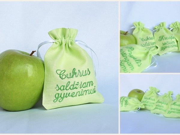 Salotiniai maišeliai su užrašais krikštynoms 3