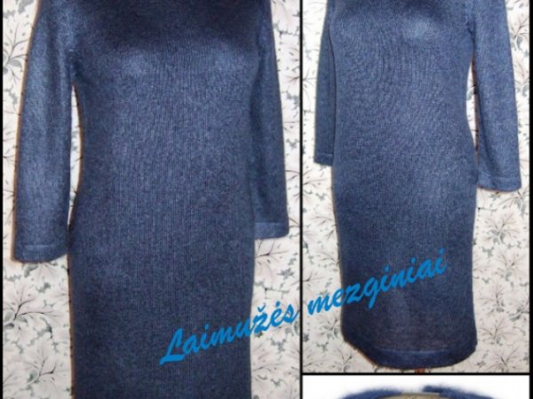 Moherinė suknelė - Machine knitting