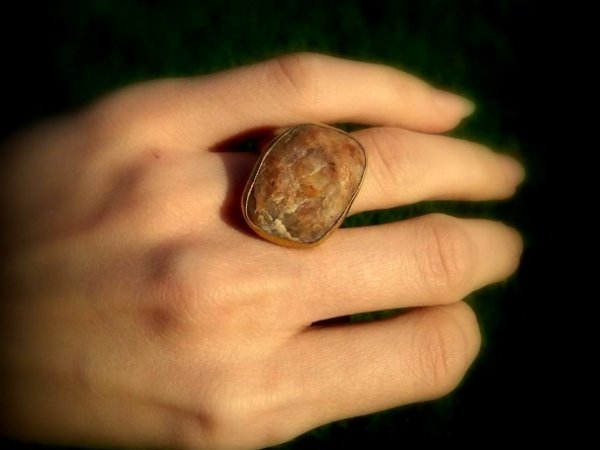 Ring with seaside stone 2