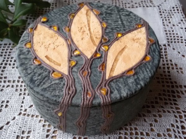 Odinė dėžutė - Leather articles