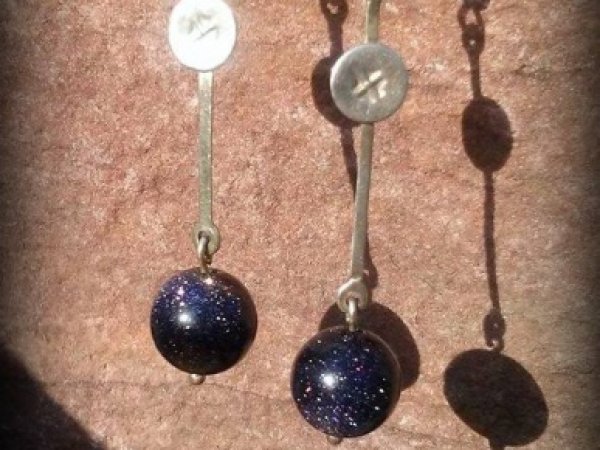 Earring with cairo stone 3