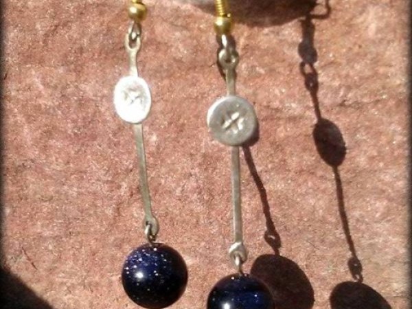 Earring with cairo stone 2