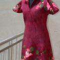 Dress  ROSE BLOSSOMS  - Dresses - felting
