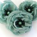Green Flowers - Accessory - sewing
