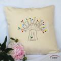 Family tree - Pillow cover - Pillows - sewing