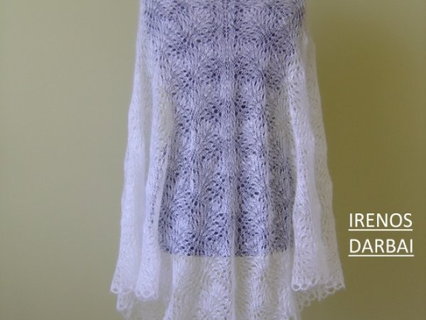 Sniego baltumo skraiste - Wraps & cloaks
