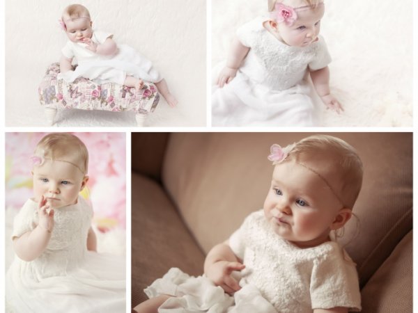 Krikstynu suknele merino vilna ir silkas - Baptism clothes