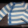 Children's sweater "Future captain's  .." - Children clothes - knitwork