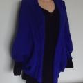 Cardigan - Blue tulips - Sweaters & jackets - knitwork