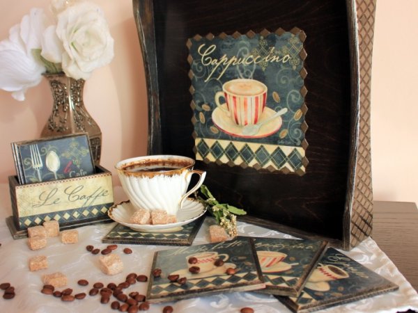 Padėklas "Cappuccino" 2