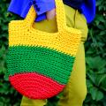 Crocheted handbag for everyday, size M. - Handbags & wallets - needlework