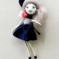 Brooch doll - Brooches - making