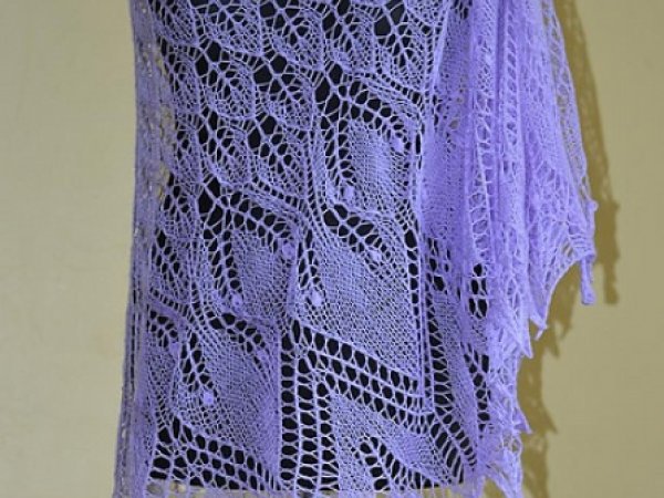 Knitted shawl 2