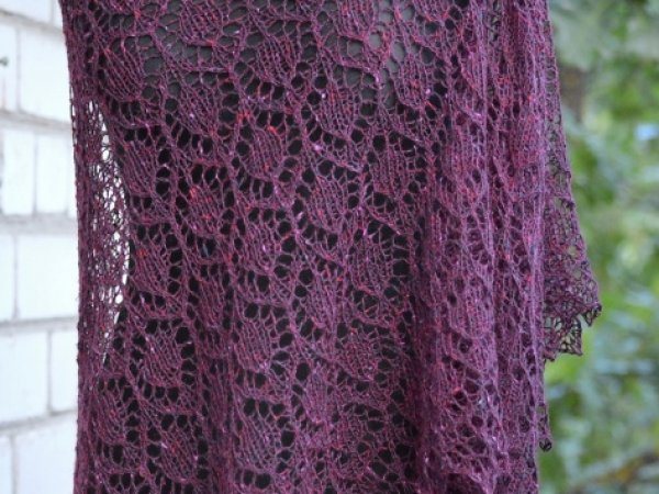 Knitted shawl 2