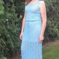 Maxi lace dress - Dresses - knitwork