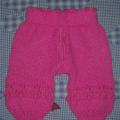 Knitted pants for babygirl - Children clothes - knitwork
