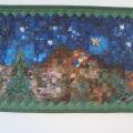  Patchwork for home "Christmas night" - For interior - sewing