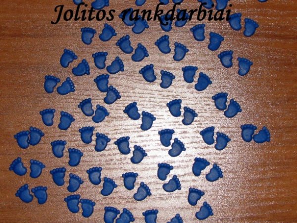 Mini pėdutės - Modeling clay