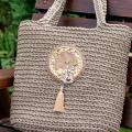  Handbag " Cacao " - Handbags & wallets - needlework