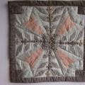 Patchwork for home  "Sun decoration" - For interior - sewing