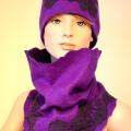 Felted sett Violet - Kits - felting