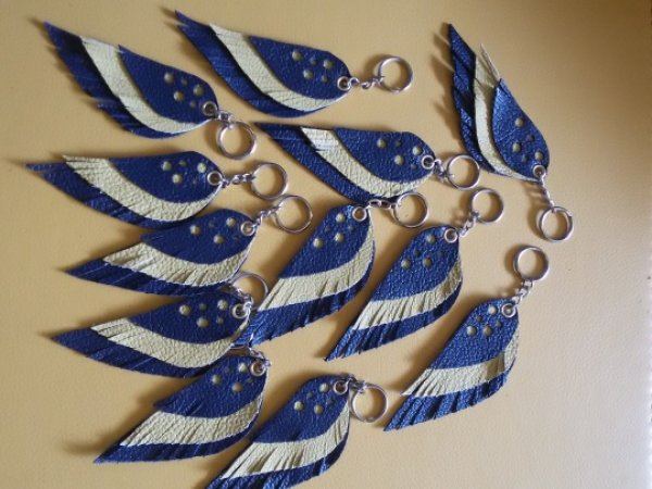 Raktu pakabukai,,Sparneliai'' - Leather articles