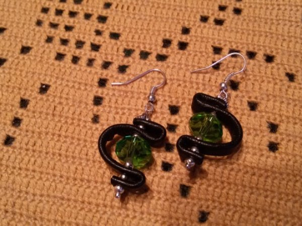 Auskarai,,Kryputė'' - Earrings