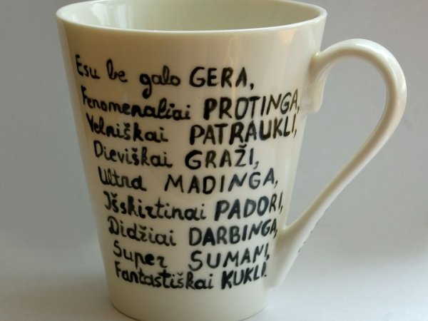 Puodelis "Gėlytės" 3