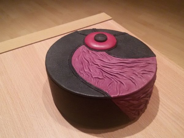 Odinė dėžutė,,Kometa'' - Leather articles