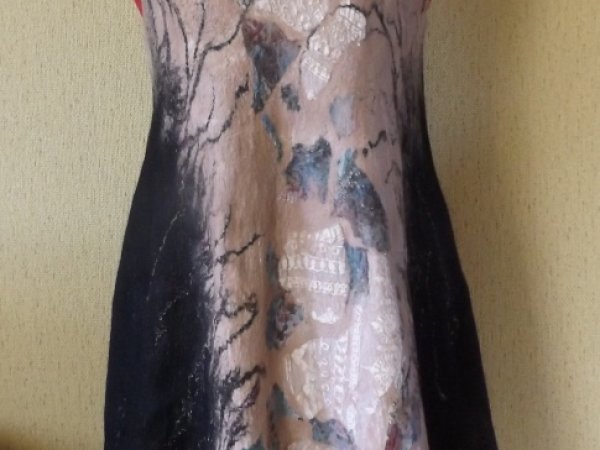 merino vilnos  besiūlis sarafanas-suknutė - Dresses