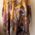 felt cloak "Autumm" - Wraps & cloaks - felting