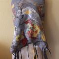 merino wool scarf"autumn" - Wraps & cloaks - felting