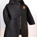 felting coat " The summer night" - Jackets & coats - felting