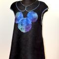 Seamless tunic "Mickey Mouse" - Blouses & jackets - felting