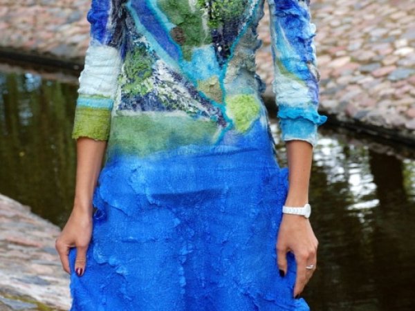 Velta suknelė "Akvarelė" 2