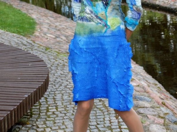 Velta suknelė "Akvarelė" 3
