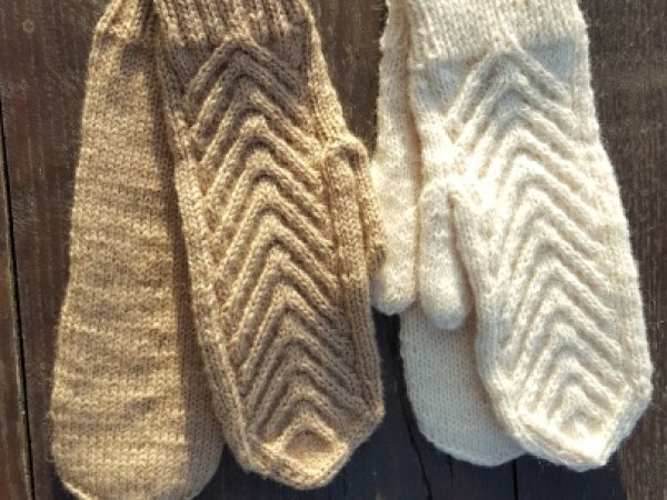kumstines pirstines su pynia - Gloves & mittens