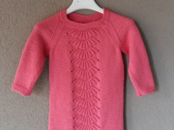 Tunikutė mažai damutei "Povo uodega" - Children clothes