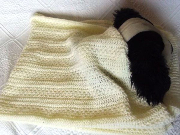 Baby blanket - Frost Patterns 2