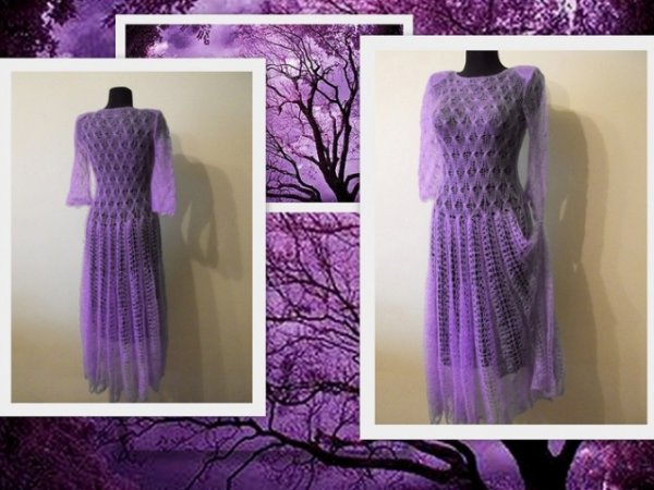  Dress ,,Purple mirage" 2