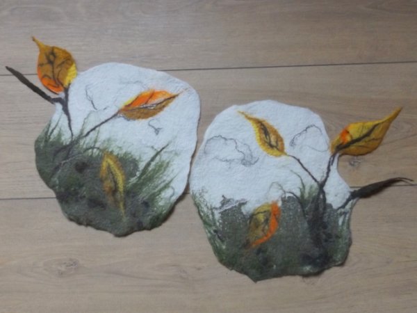 Veltos servetėlės "Gabalėlis gamtos" - Tablecloths & napkins