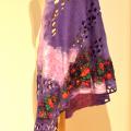 Felted shawl "Pastila" - Wraps & cloaks - felting