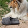 Slippers ready to ship size 41 EU - Shoes & slippers - felting