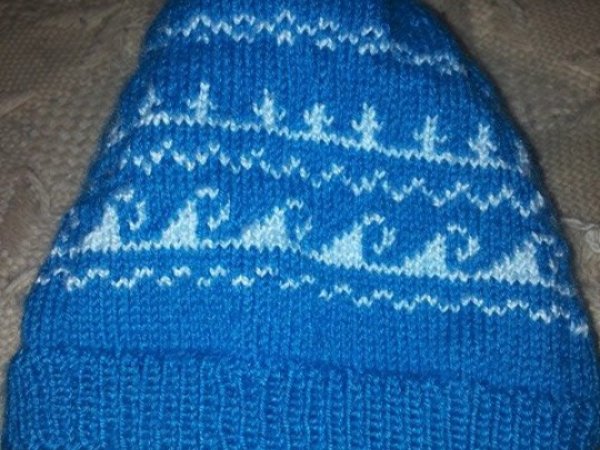 Kepurytė "Jūros bangelės " - Hats