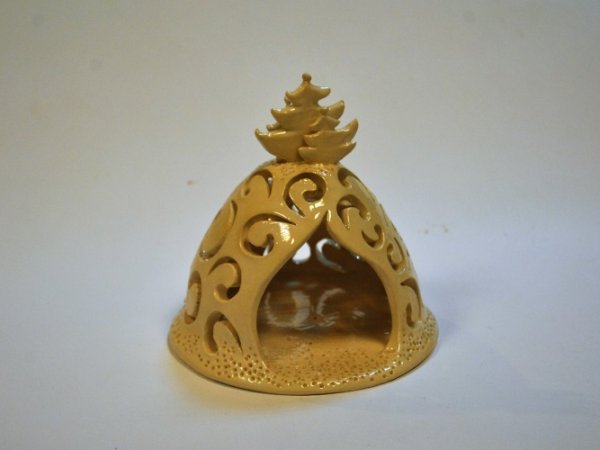Grožis su eglutėm - Ceramics
