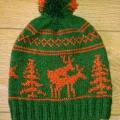 Naughty raindeer hat - Hats - knitwork