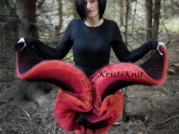 moherinė suknelė "Liepsna" 2